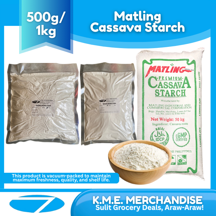 Matling Cassava Starch (500g, 1kg) | Shopee Philippines
