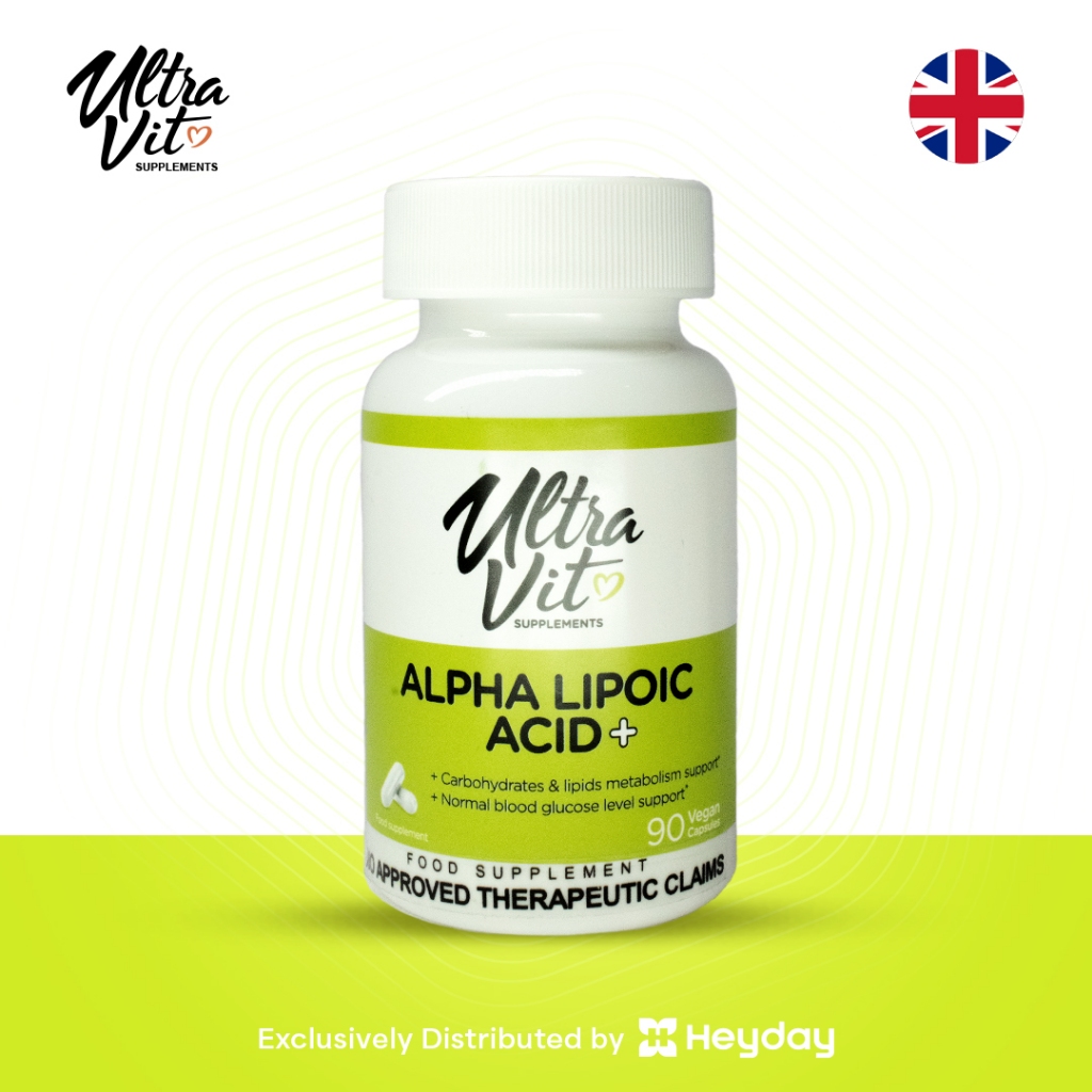 ULTRAVIT Alpha Lipoic Acid+ Capsules – Vegan Formula for Supporting ...