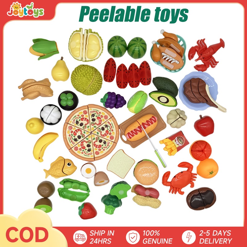 Simulation Food Kitchen Toys Pretend Play Toys Can Cut Fruits And ...
