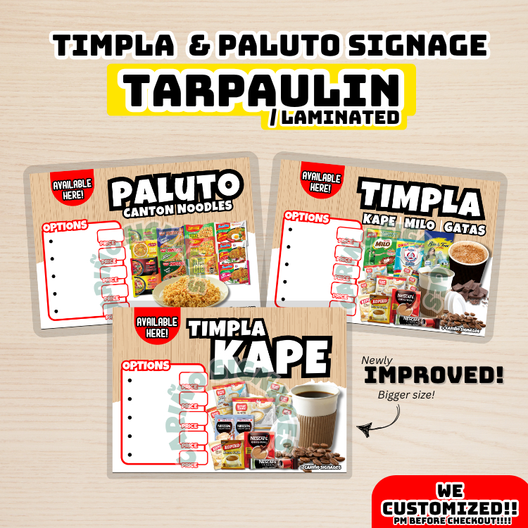 Cariño Customized Signages, Online Shop | Shopee Philippines