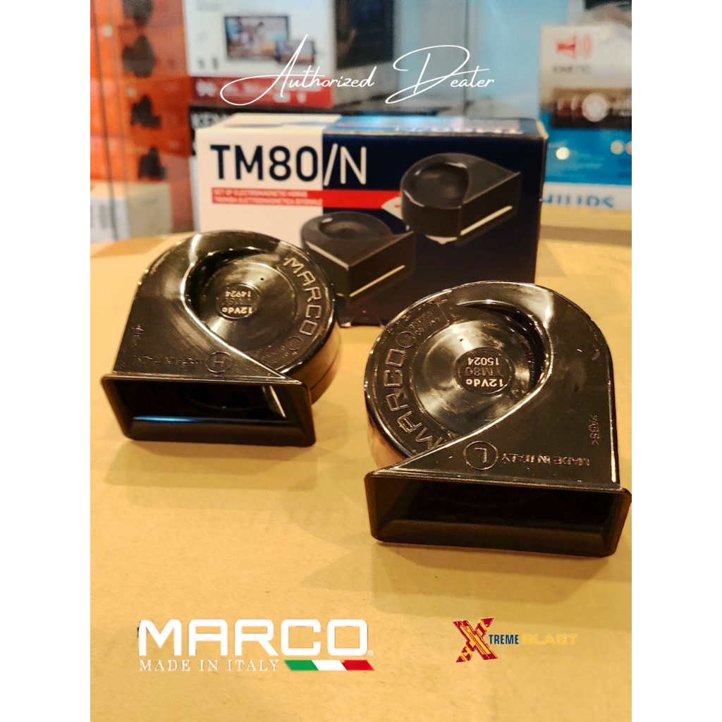 MARCO FANFARE HORN TM80/N 12V | Shopee Philippines