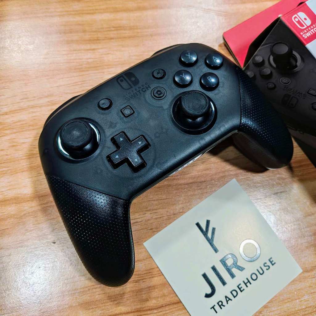 NSW Pro Controller Grey/Black Official Switch Pro-Controller | Shopee ...