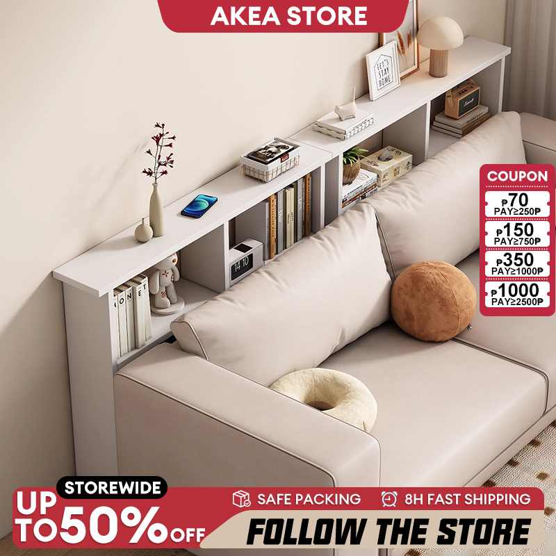 Sofa Seam Storage Rack Narrow Wall-Mounted Space-Saving Bookshelf ...