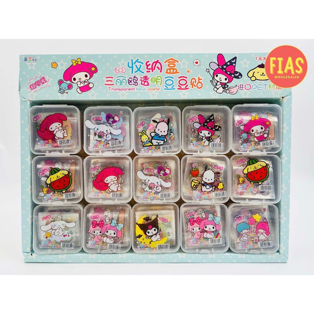 Sanrio Transparent Box Stickers T3060 | Shopee Philippines