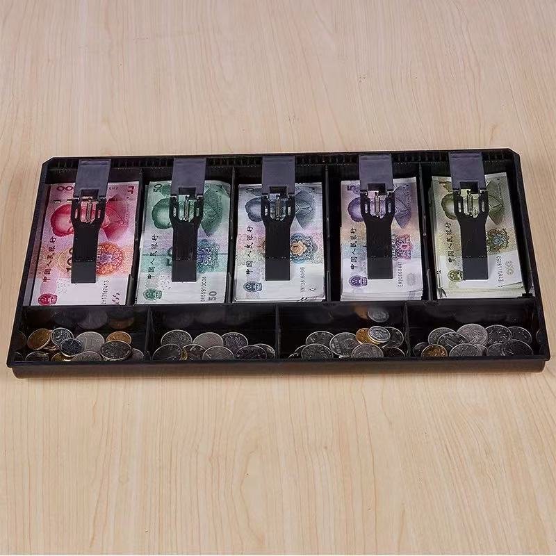 5 grid money cash coin register cashier box insert tray storage ...