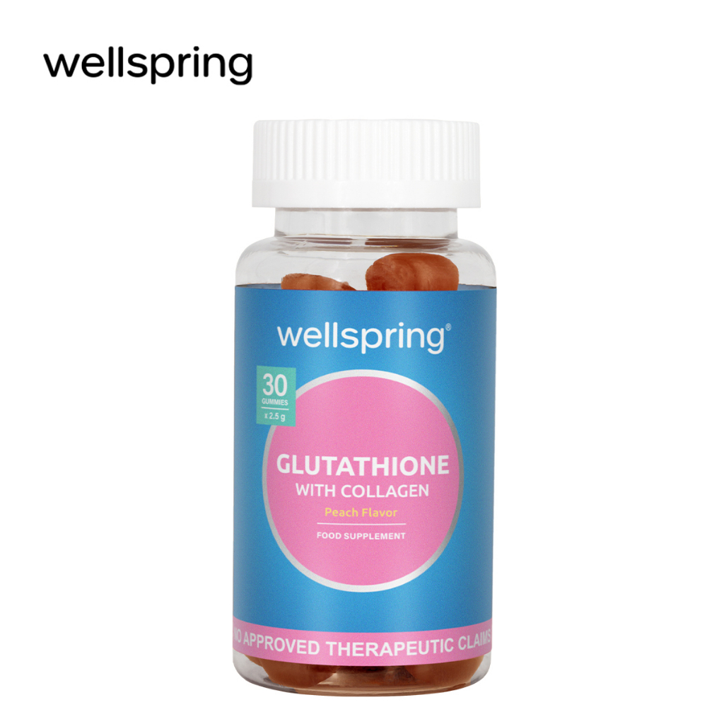 Wellspring Collagen with Glutathione Gummies for Glowing Skin Anit Aging Premium Japanese Gluta