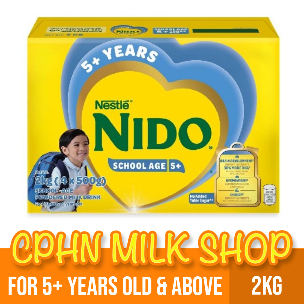 NIDO® 5+ 2kg For Children Above Years Old Powdered Milk Drink