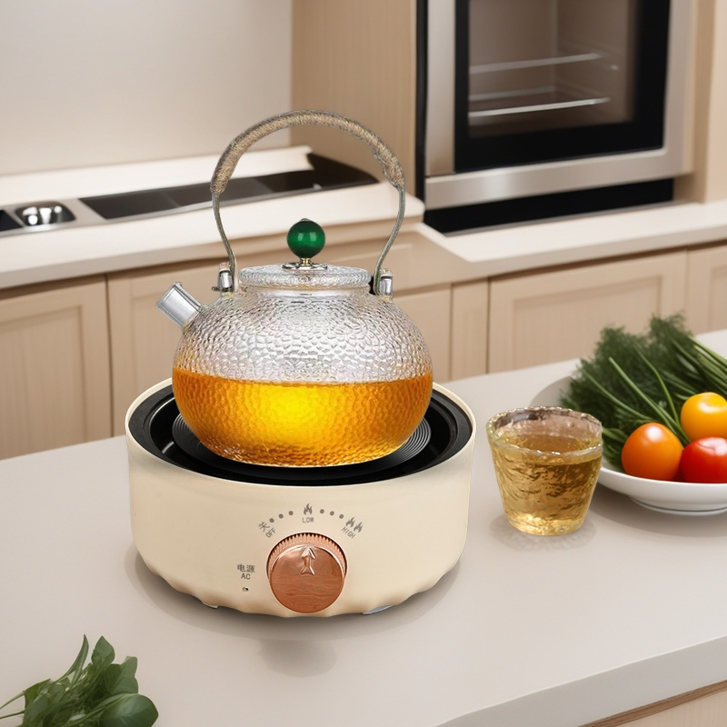 Glass teapot, automatic tea maker, tea stove, steam tea pot, mini ...