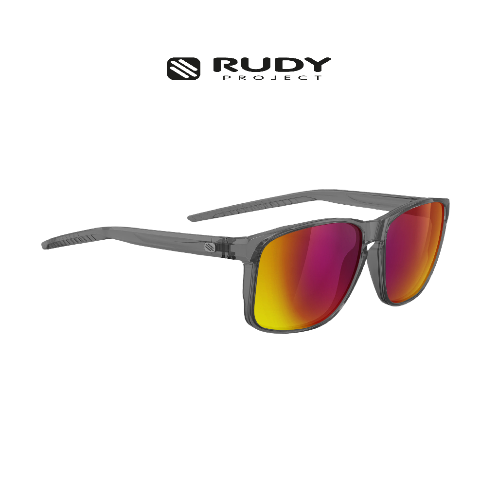 Rudy Project Overlap Sports Lifestyle Sunglasses – Crystal Ash ...