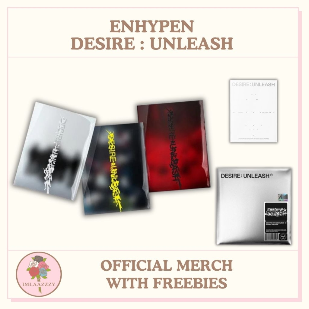 ON HAND READY TO SHIP] Enhypen DESIRE : UNLEASH SEALED Album