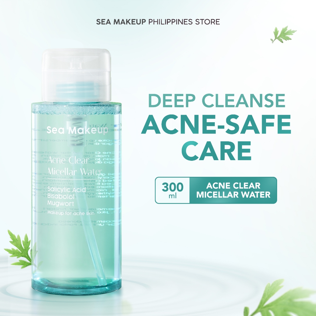 Sea Makeup Micellar Water with Salicylic Acid – For Acne-Prone Skin