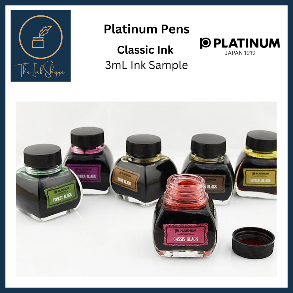 Platinum Pens Classic Fountain Pen Ink Sample (3mL) | Shopee Philippines