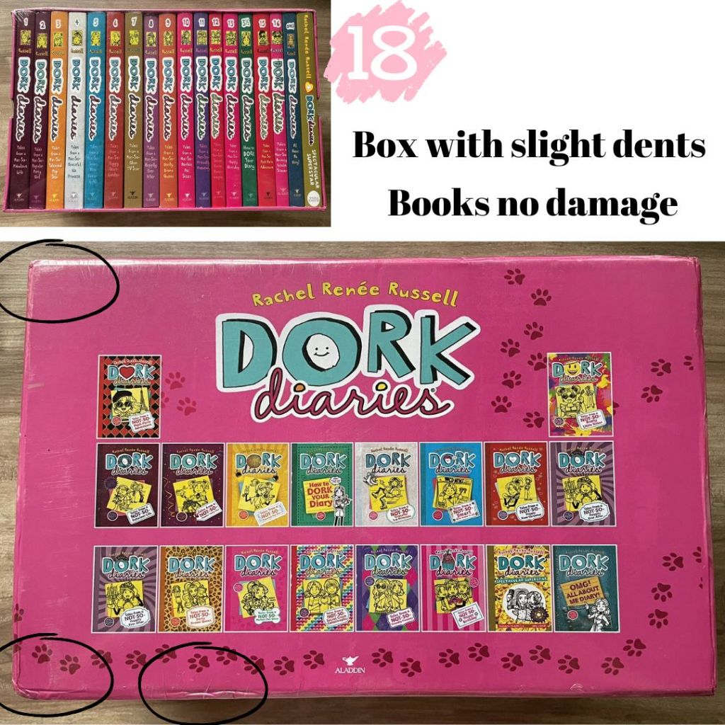 DORK Diaries 18冊 Dork Diaries boxed set 18 books – ReadMoreDXB