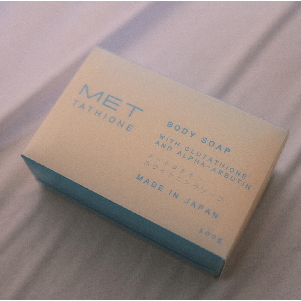 Met Tathione Glutathione Body Soap with Alpha-arbutin (NEW 2025 Packaging)