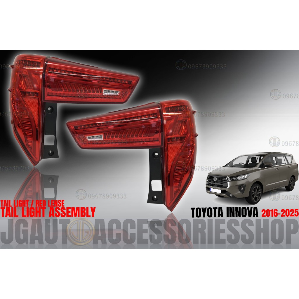 TOYOTA INNOVA 2016 TO 2024 TAIL LIGHT ASSEMBLY / TAIL LAMP ASSEMBLY ...