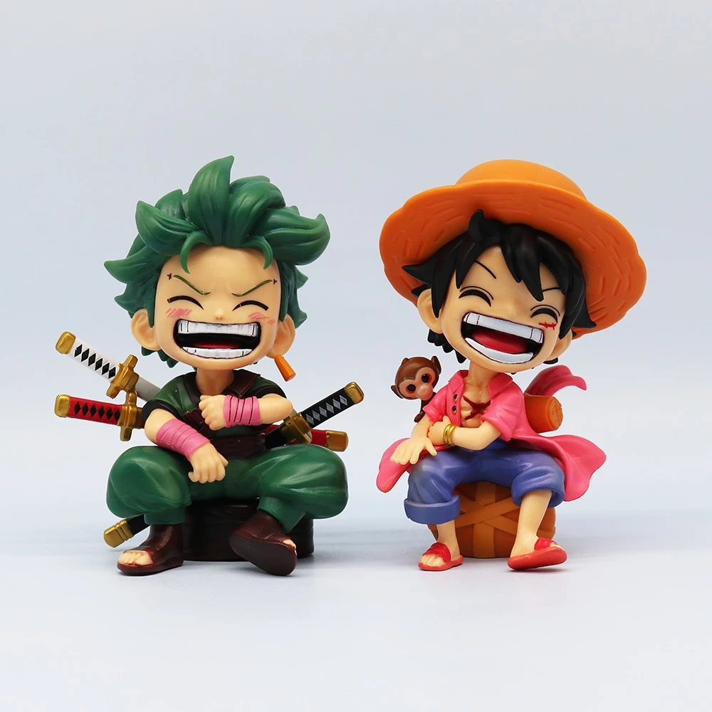 【COD】One Piece Figures Luffy Sanji Zoro One Piece Anime Figure Model ...
