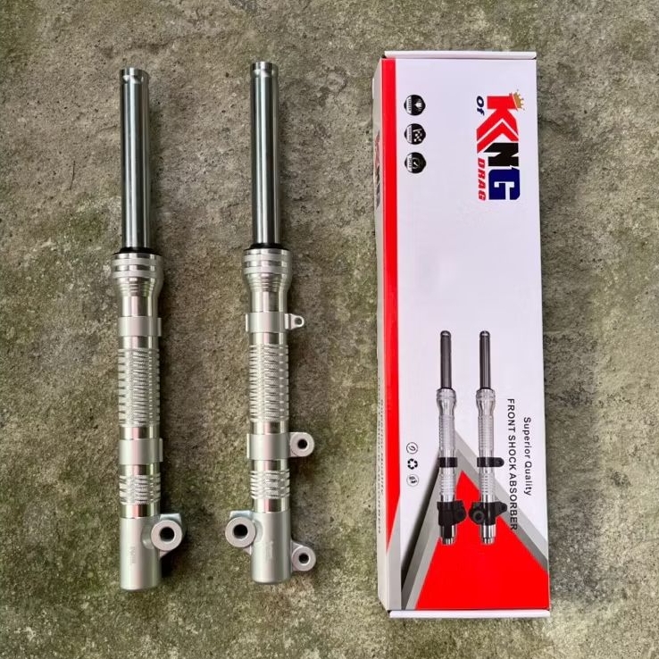 King Drag Front Shock for MIO Click V1/V2/V3, HONDA BEAT SCOOPY (100% ...