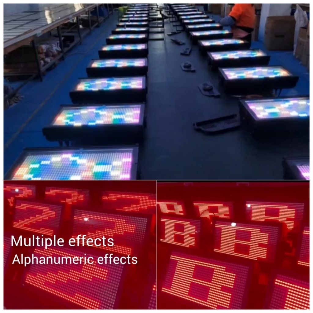 Atomic Stormy Led Strobe 1000RGBW with multisegment and text number ...