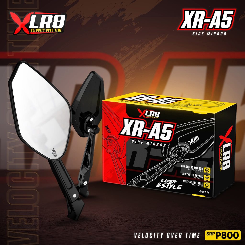 XLR8 Aesthetic Gradeless Fully Adjustable Side Mirror | Shopee Philippines