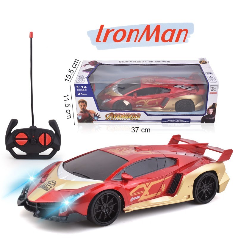 Large remote control racer 1:14 four Avengers high speed drifting ...