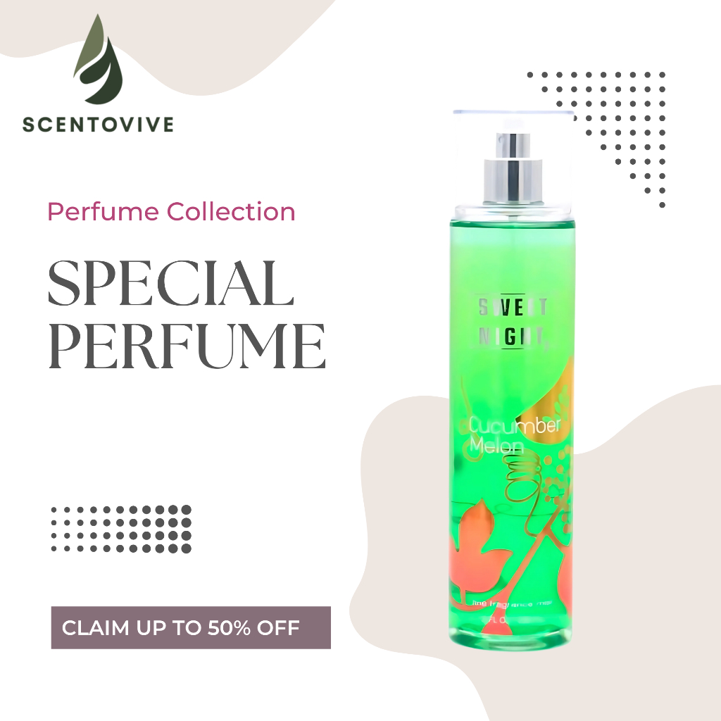 Sweet Night Perfume Cucumber Melon Signature Fine Fragrance