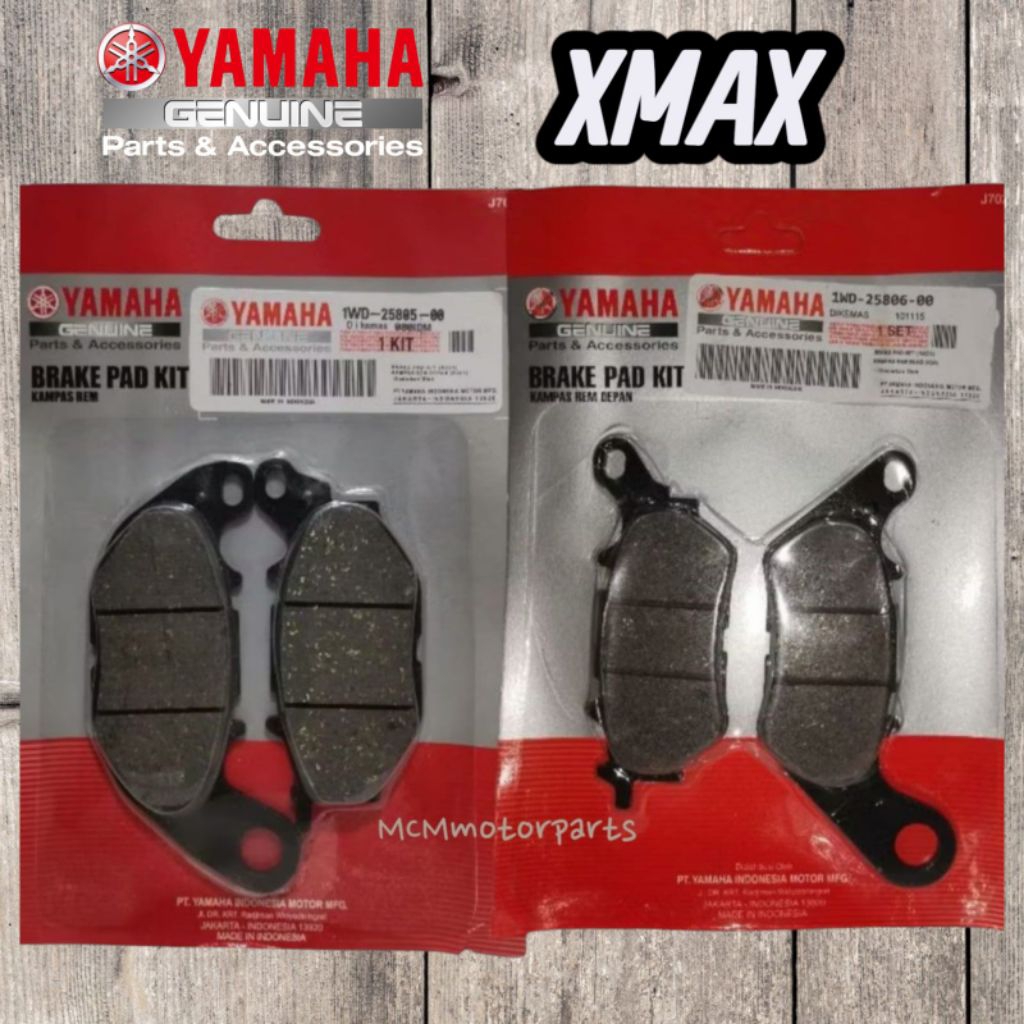 XMAX V1/V2 (R3 V1/V2/V3), MT-25, MT-03, R25 BRAKE PADS YAMAHA | Shopee ...