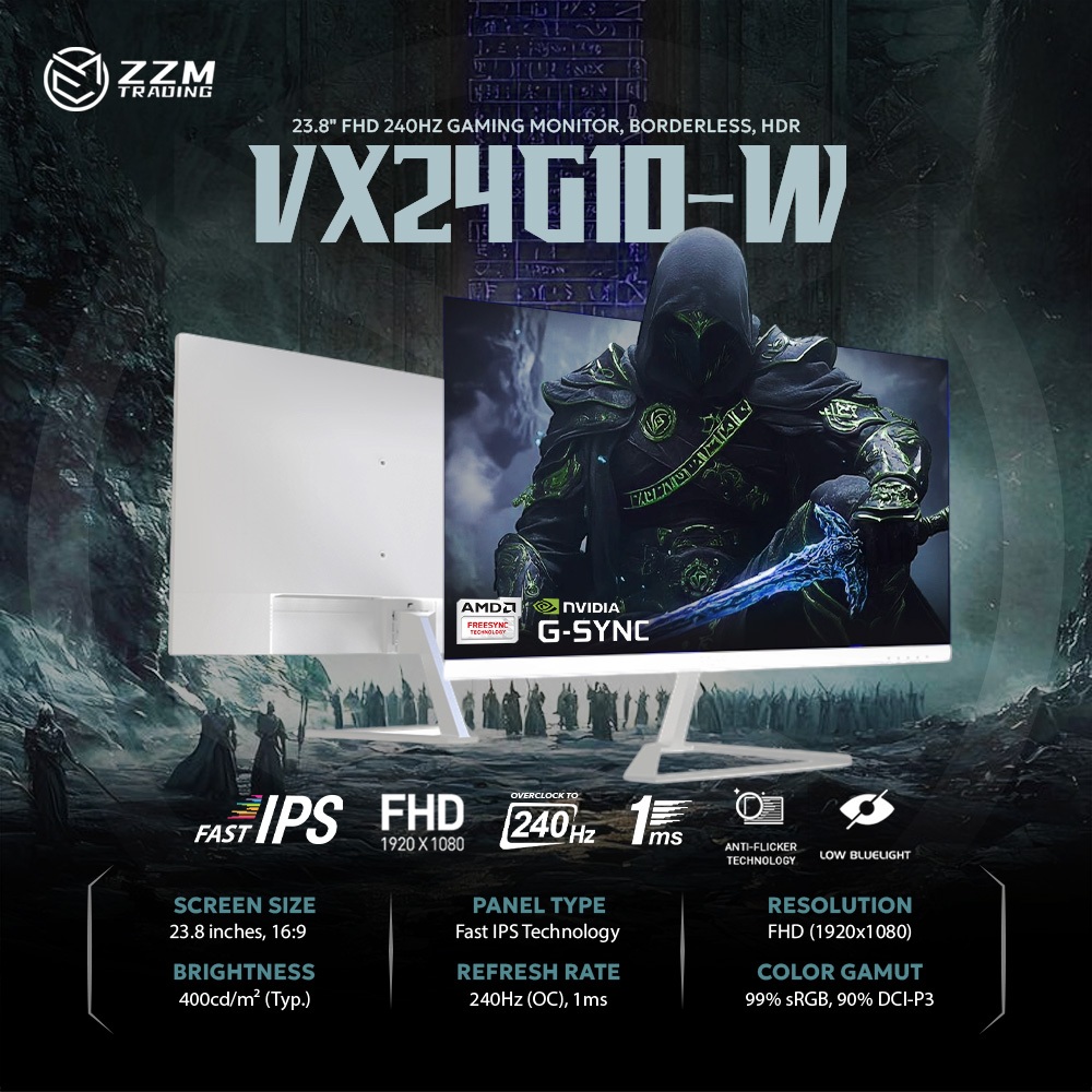 ViewSonic VX24G10/VX24G10-W 23.8
