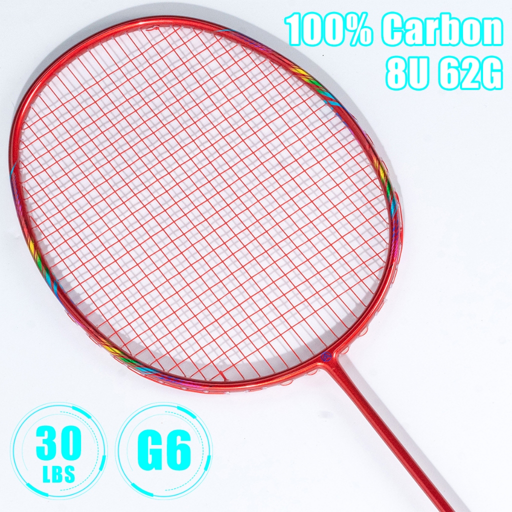 ALPSPORT BBQ2.0 Ultra-Light 8U G5 Badminton Racket Red Original 100% ...