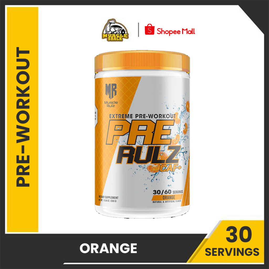 MUSCLE RULZ PRE RULZ - 30 SERVINGS | PRE-WORKOUT | | Shopee Philippines