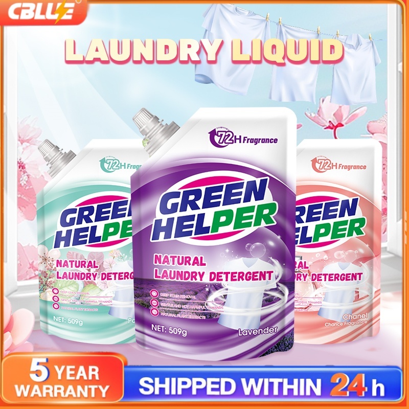 CBLUE Laundry liquid Detergent Scent Natural Washing Cleaning powder ...