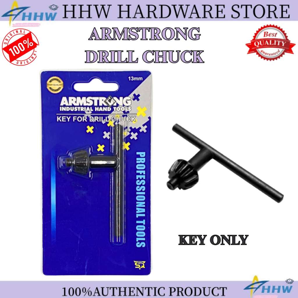 ARMSTRONG DRILL CHUCK KEY ONLY HEAVY DUTY | Shopee Philippines