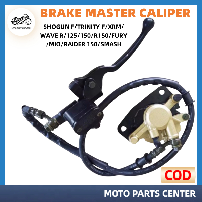 COD BRAKE MASTER CALIPER SET SHOGUN F/TRINITY F/XRM/WAVE R/125/150/R150 ...