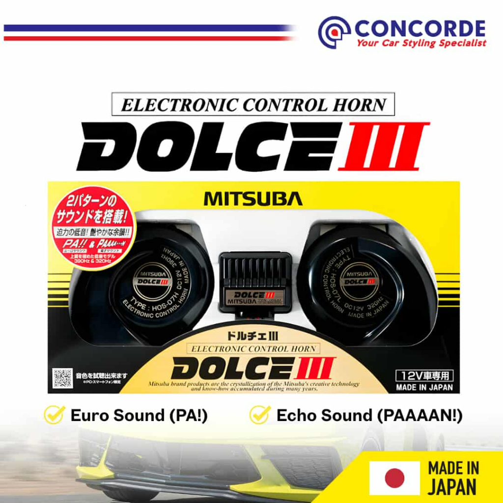 MITSUBA DOLCE III 電子ホーンセット ドルチェIII