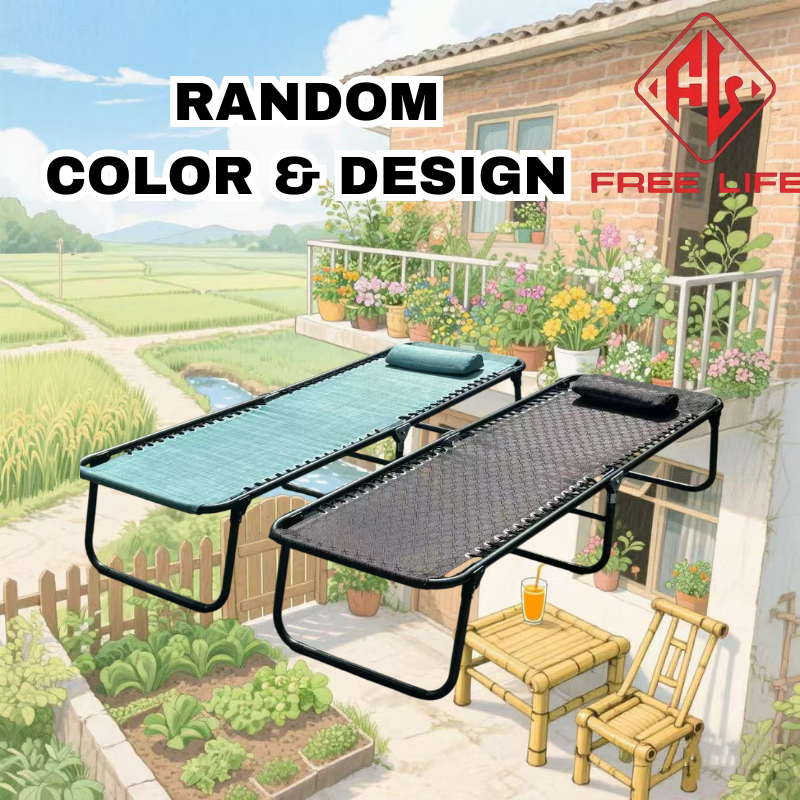 Freelife.hui Comfortable Foldable Bed Folding Bed Portable Outdoor Bed ...
