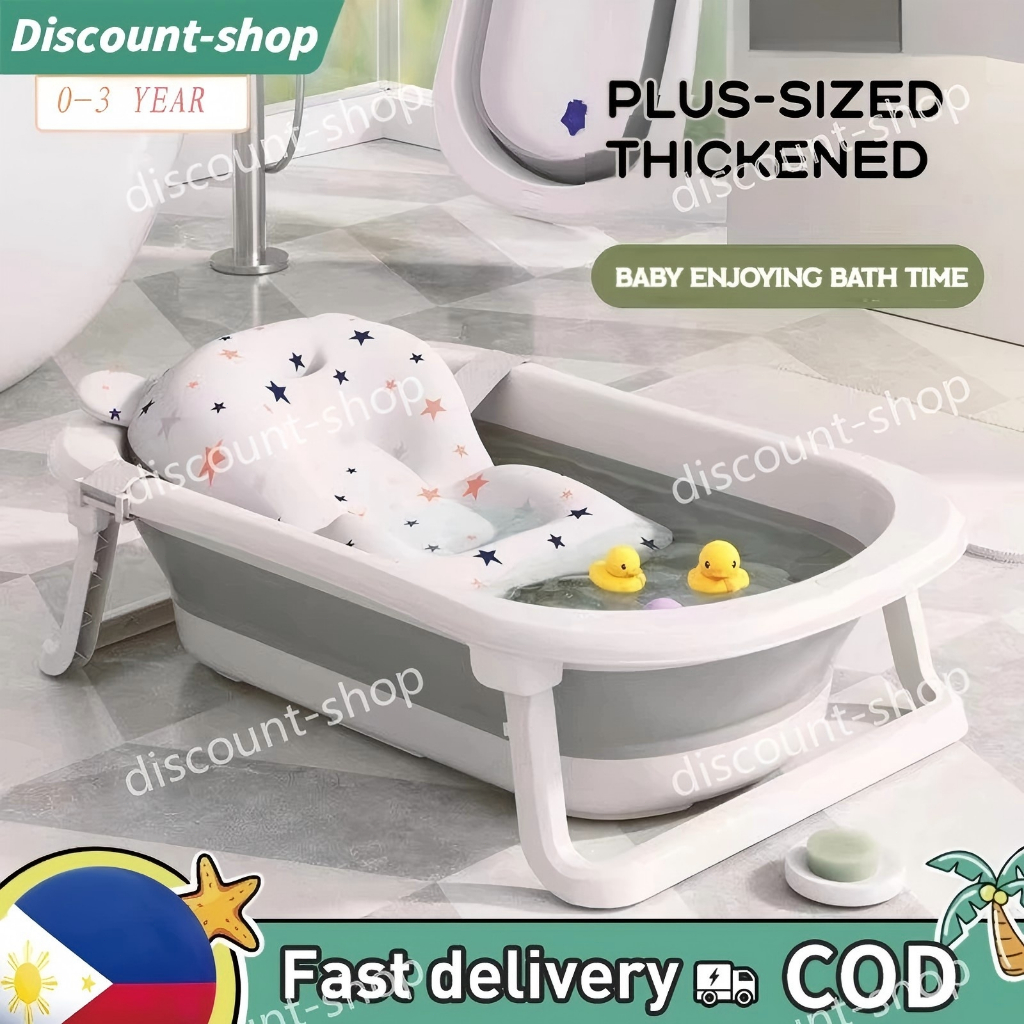 Newborn Baby Bather Baby Bathroom Set Baby Bath Tub Foldable
