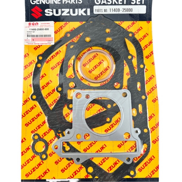 Genuine Suzuki OEM Gasket Set – 11400-92862-000, New Original Part, Made In Japan