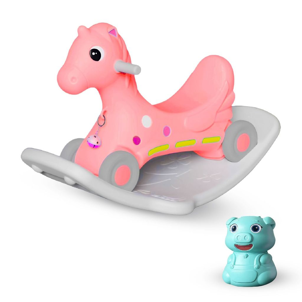 Japan Osaka 3in1 Big Rocking Horse Rider Push Car Rocker Pony Toy ...