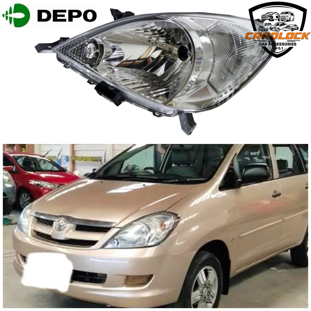 Toyota Innova 2005 2006 2007 2008 2009 2010 2011 Head Light Assembly ...