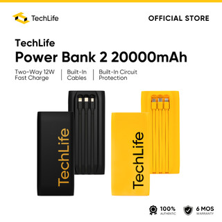 TechLife Power Bank 2 10,000mAh/20,000mAh | Type-C / Micro-USB | Two ...