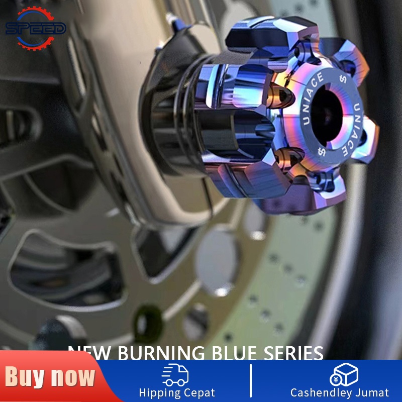 Motorcycle Axle Cap - Premium Aluminum Alloy Wheel Cap for All ...