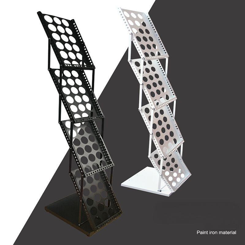 Foldable Magazine and Newspaper storage rack Advertising paper storage ...