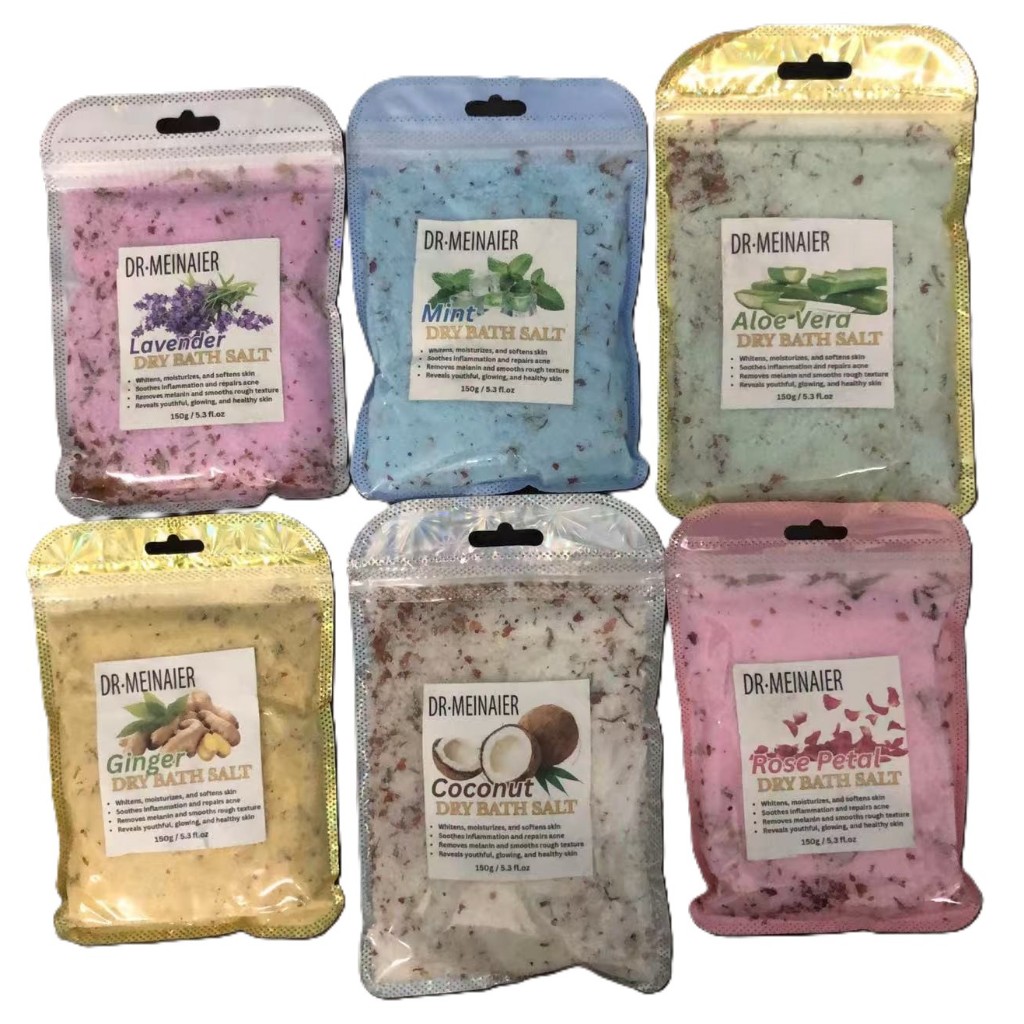 DR.MEINAIER SPA Massage Body Bath Scrub Sea Salts Gentle Cleansing Bath ...