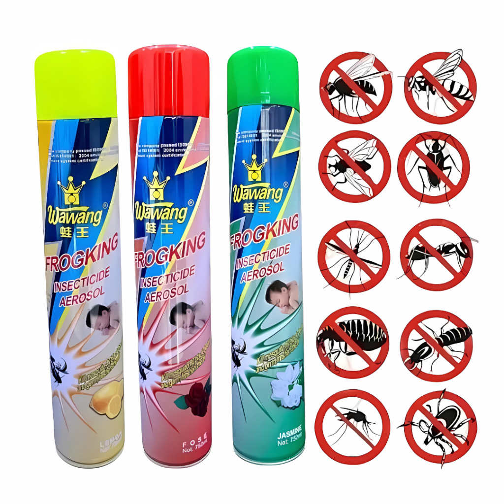 Insecticide Aerosol Natural Enemy Of Insect Spray Wawang | Shopee ...