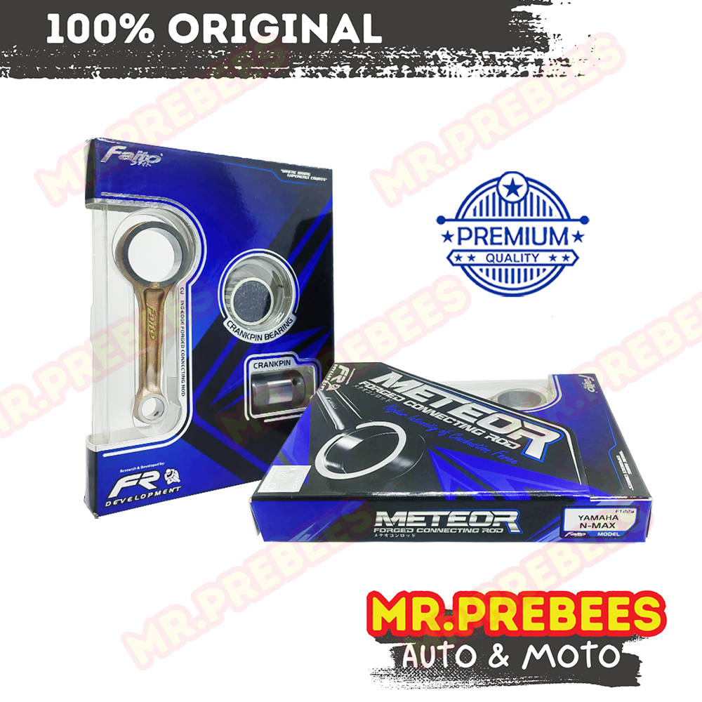 FAITO Meteor Forged Connecting Rod For NMAX 155 V1/V2, AEROX 155 V1/V2 ...