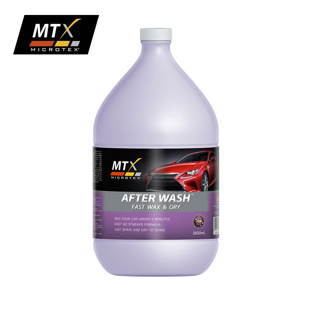 Microtex After Wash 3800ml - Fast Wax & Dry (MTX Car Care) | Shopee ...
