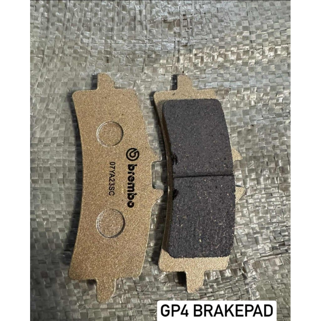 Gp4 4pot / Nickel 4pot Brakepad (2pcs) | Shopee Philippines