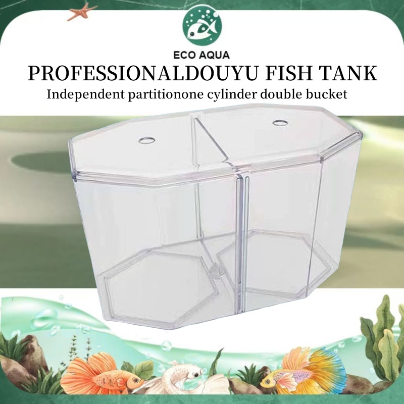 Double Bug Fish Aquarium Double Bug Fish Tank Clear and transparent ...