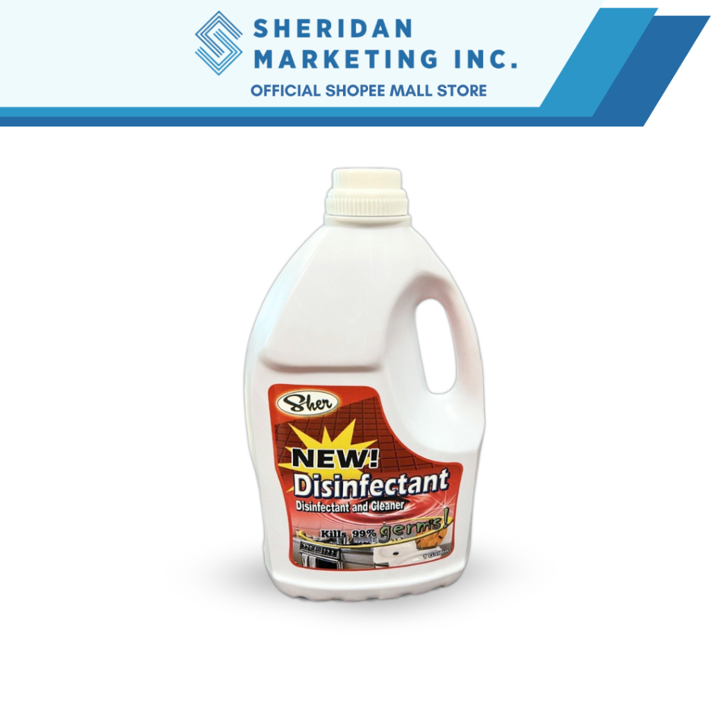 Sher Liquid Disinfectant Gallon | Shopee Philippines