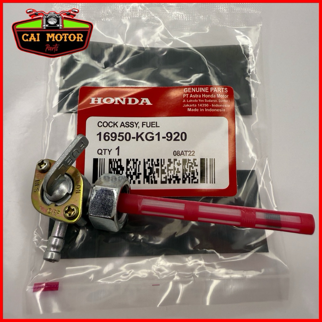 FUEL COCK TMX125 ALPHA GENUINE HONDA | Shopee Philippines