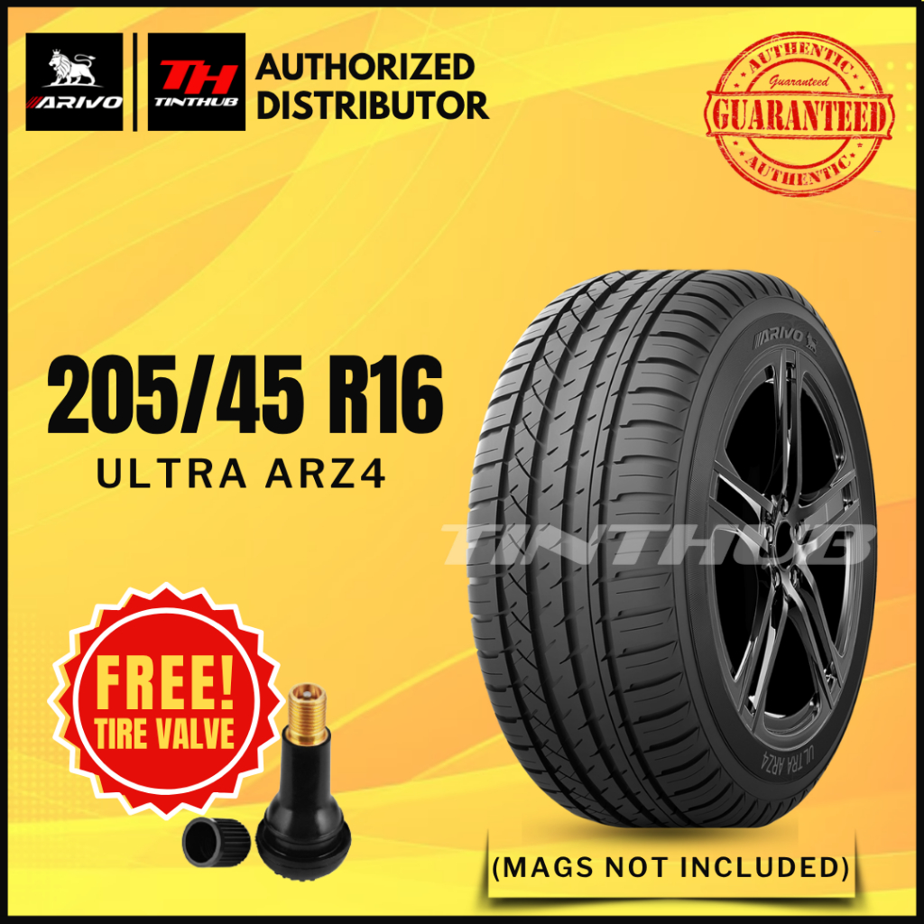 ARIVO 205/45 R16 87W ULTRA ARZ4 | Shopee Philippines